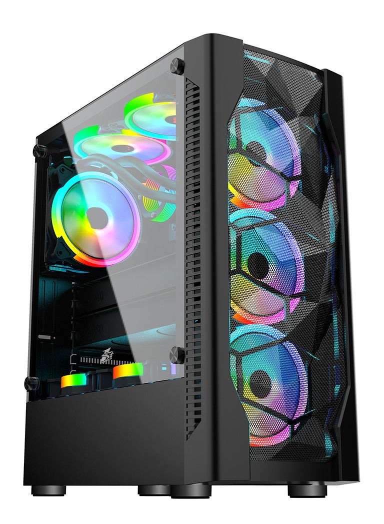 PC Gaming Core i5-12400F Processor/16GB RAM/1TB SSD/NVIDIA GeForce RTX 3050 6GB Graphics/Windows 10 Pro Black