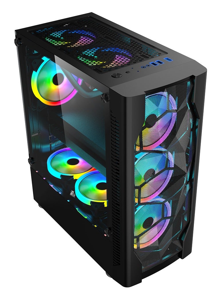 PC Gaming Core i5-12400F Processor/16GB RAM/1TB SSD/NVIDIA GeForce RTX 3050 6GB Graphics/Windows 10 Pro Black