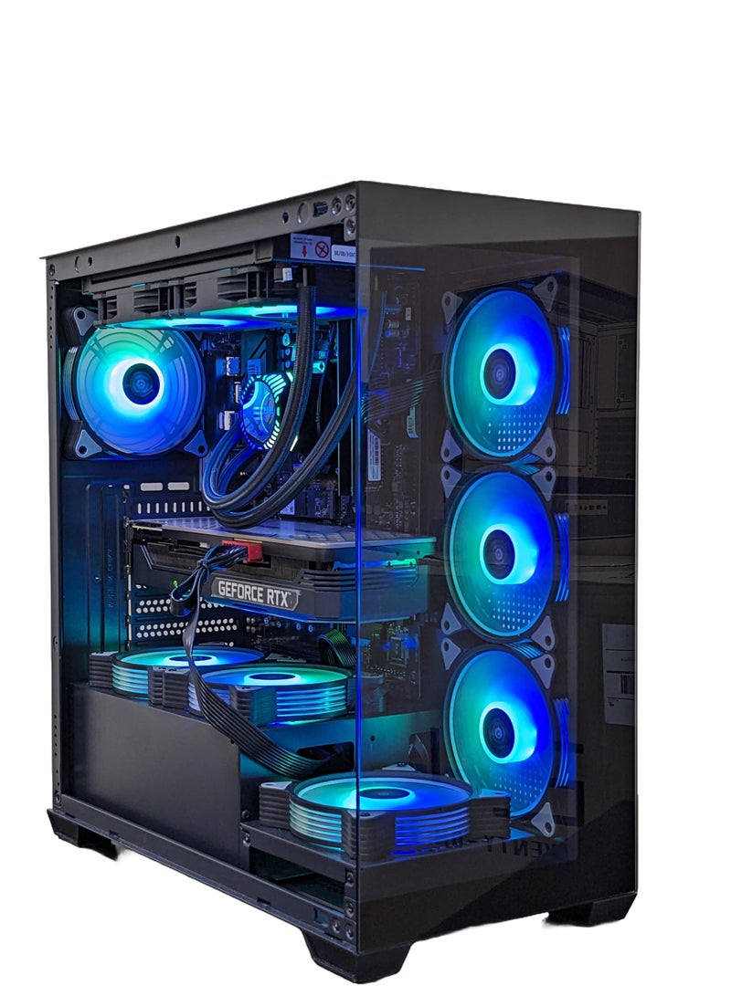 AMD RYZEN 7 5700X,RTX 3080 10GB DDR6x,RAM 32GB DDR4,1TB NVME,,LIQUID COOLER 240MM,WIN 11 PRO