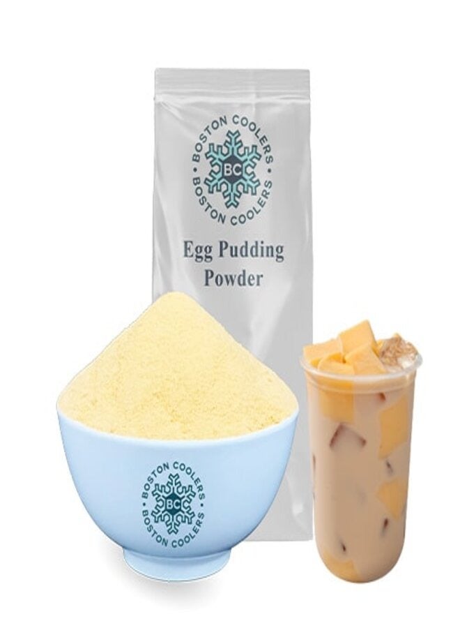 Egg Pudding powder Original Boston Coolers 1 Kg For Bubble Tea Fruit Tea Milk Tea And Boba Tea