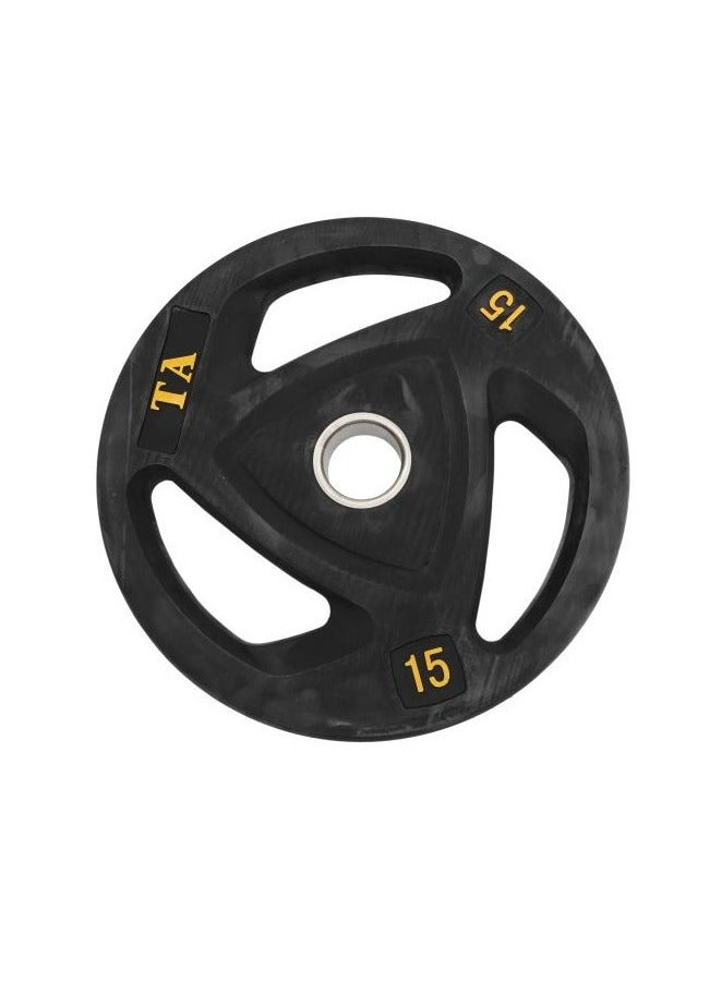 Weight Plate 15kg Rubber Coated Olympic