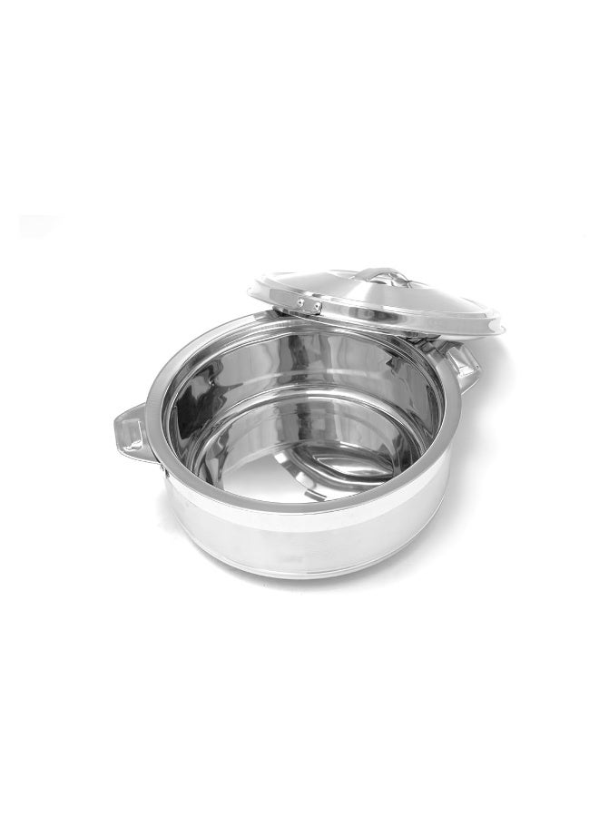 Afra Silver Touch Stainless Steel Casserole 3500ml