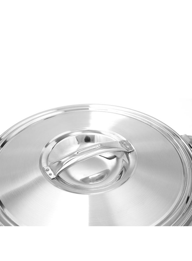 Afra Silver Touch Stainless Steel Casserole 3500ml