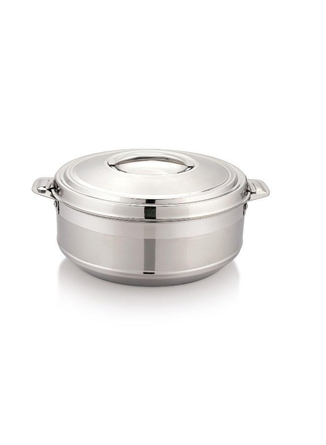 Afra Silver Touch Stainless Steel Casserole 3500ml