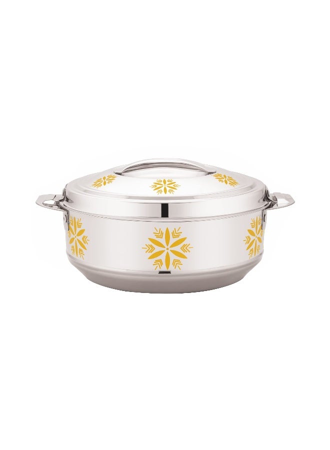 Hotpot Stainless Steel Casserole Thermal Serving Bowl Afra 3500ml