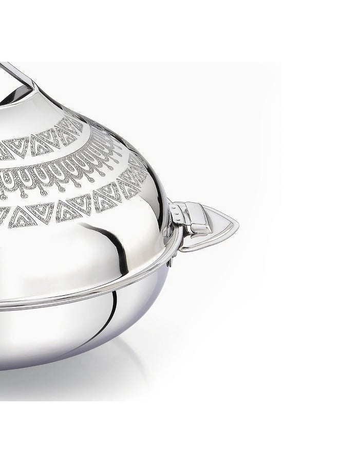 Stainless Steel Hotpot Luxury Style Casserole Najd 4000 ML