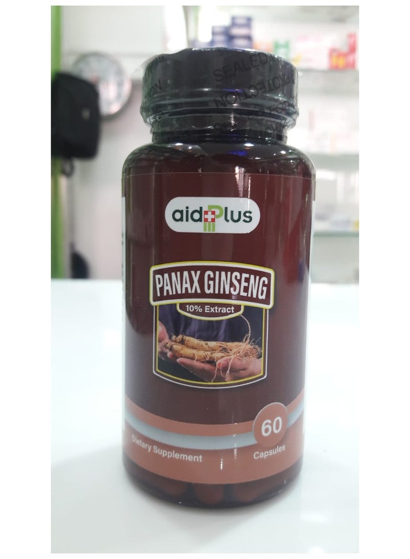 AID-PLUS, Panax Ginseng, 60 cap