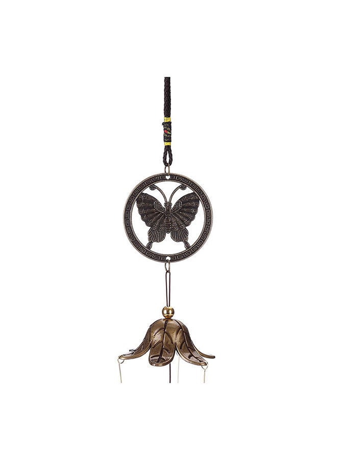 Ethnic Retro Style Wind Chimes Brown 11centimeter