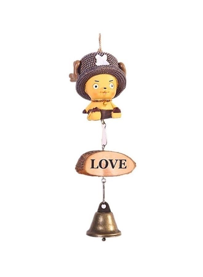 Adorable Chopper Wind Chimes Brown/Gold/Yellow