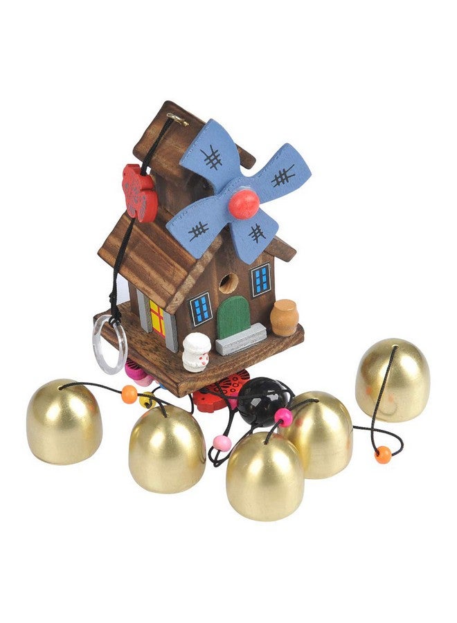 Wood Coper Wind Chime For Home Bedroom Balcony Garden Etc.. For (Decorate Item)