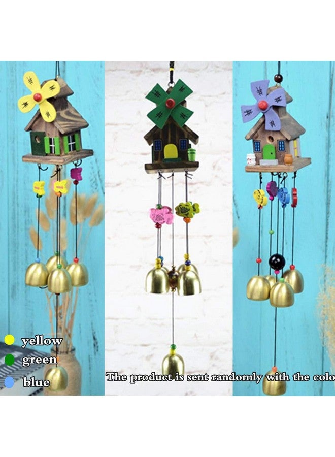 Wood Coper Wind Chime For Home Bedroom Balcony Garden Etc.. For (Decorate Item)