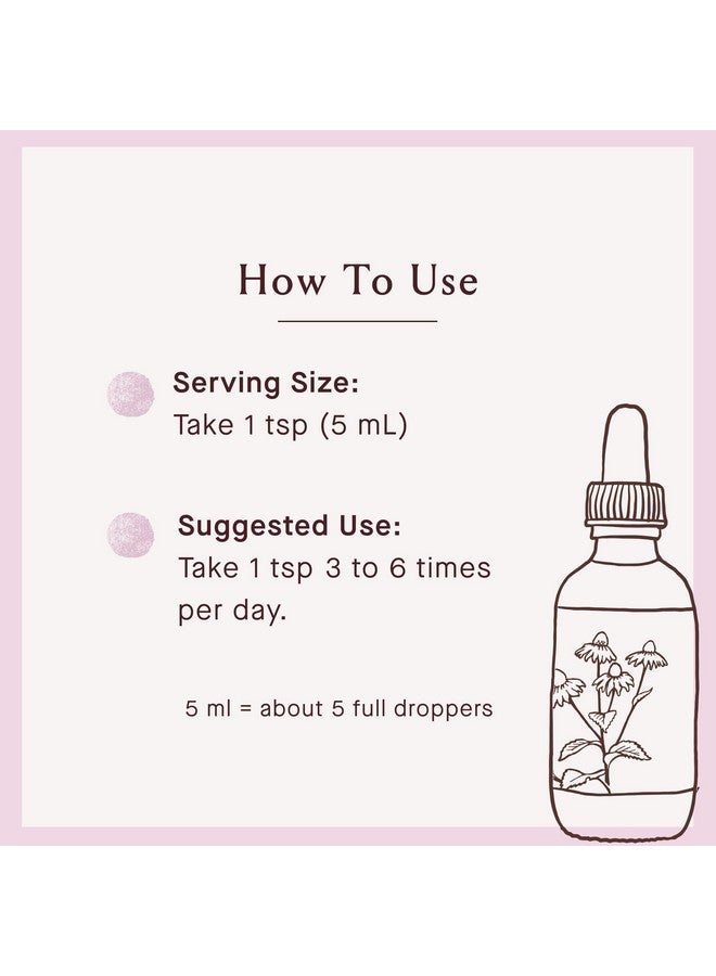 Joy Tonic - Fast-Acting Relief For Stress* With Motherwort & Lemon Balm - Daily Nervous System Support* - Elevates Mood* - Gluten Free Herbal Supplement - 2 Fl Oz