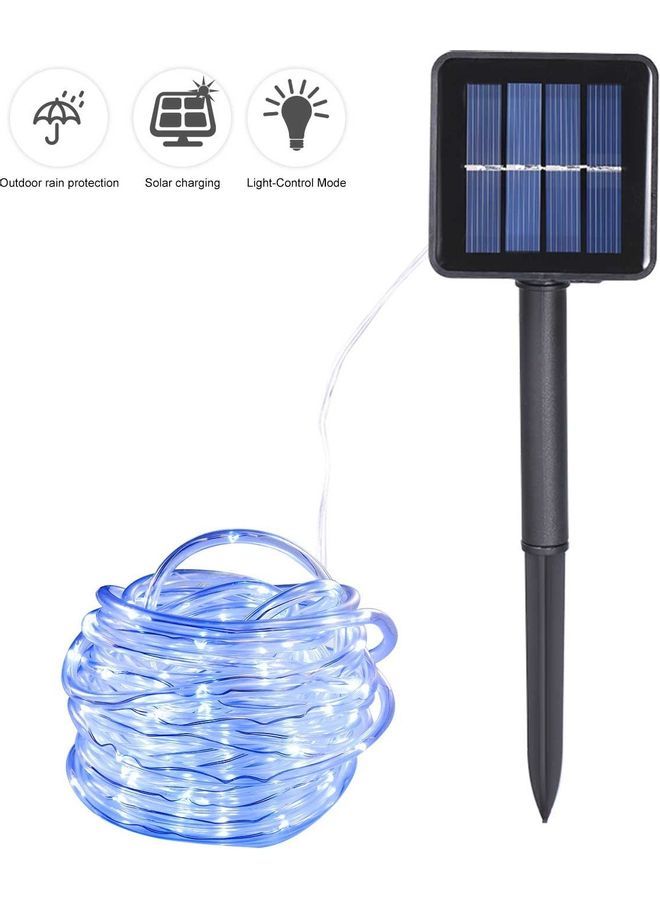 Energy Saving Solar Tube String Light White 17x12x11cm