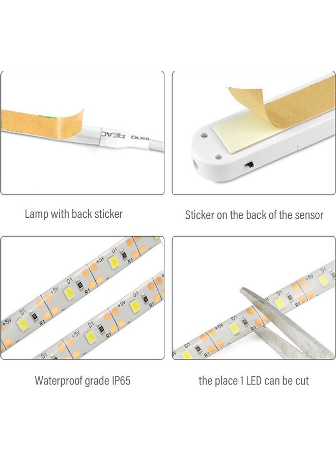 LED Strip Light With PIR Sensor Warm White