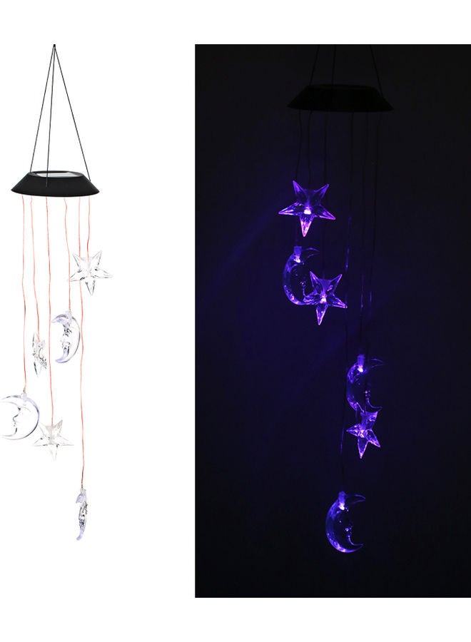 Moon Star LED Chimes Waterproof Hanging Lights White