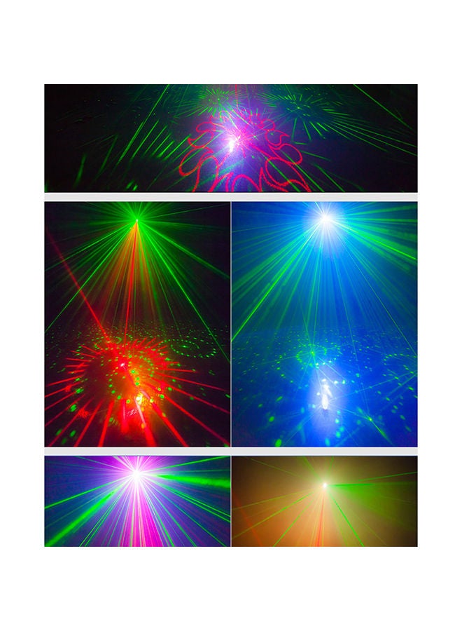 60 Patterns Disco Party Stage Lighting Black