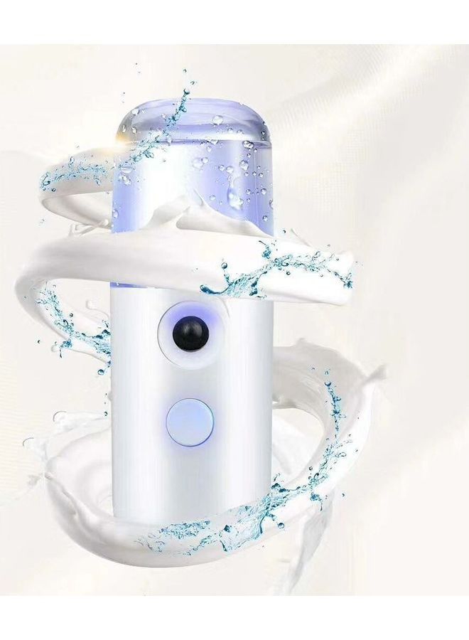 Nano Mist Sprayer Handheld Portable White 12x4x4cm