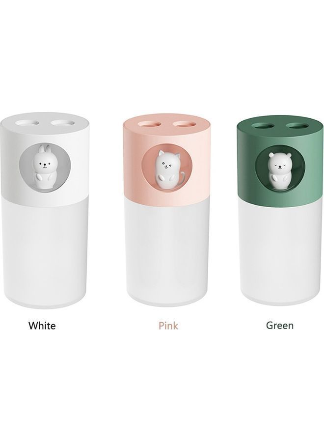 280ML Cute Pet Air Humidifier White 15x7.6x7.6cm