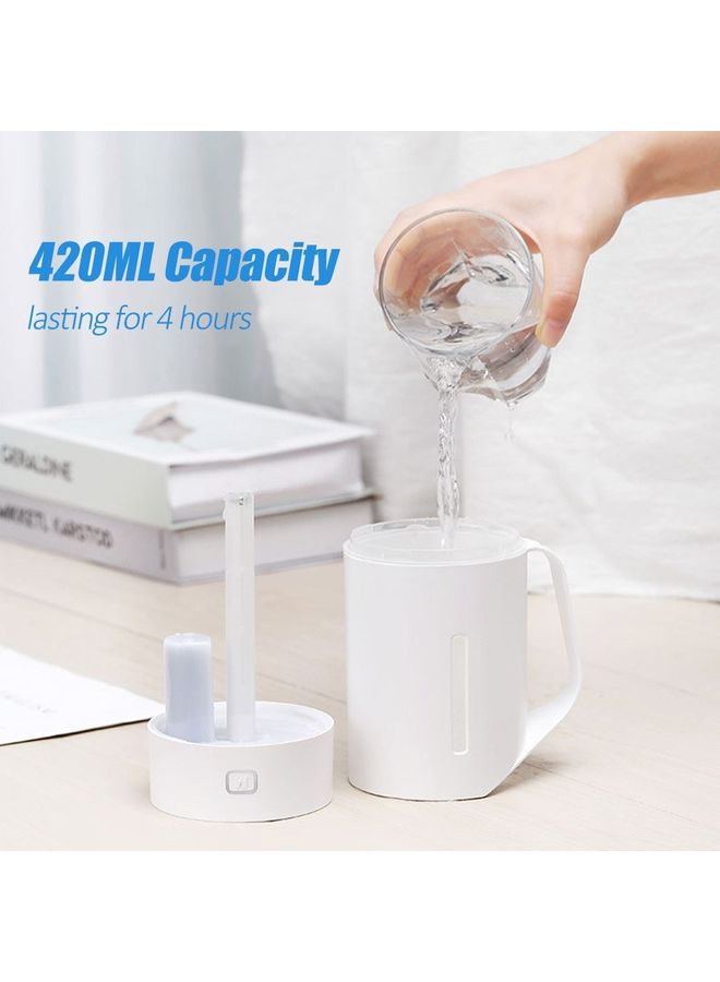 420ML USB Humidifier Cup White 15.4x9.6x9.4cm