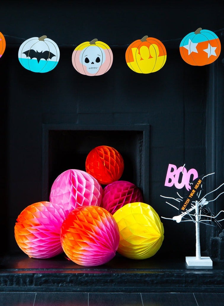 Pumpkin Paper Garland