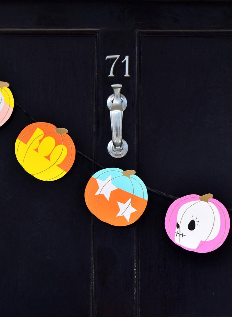 Pumpkin Paper Garland