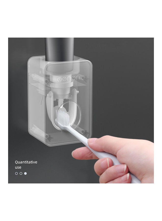 Automatic Toothpaste Dispenser Grey 11.50x6.50x7.50cm