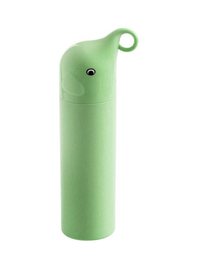 Portable Travel Toothbrush Holder Case Green