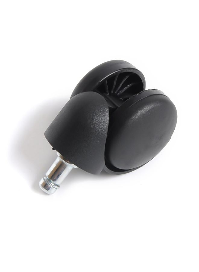 5-Piece Office Chair Swivel Caster Wheel Black 2inch