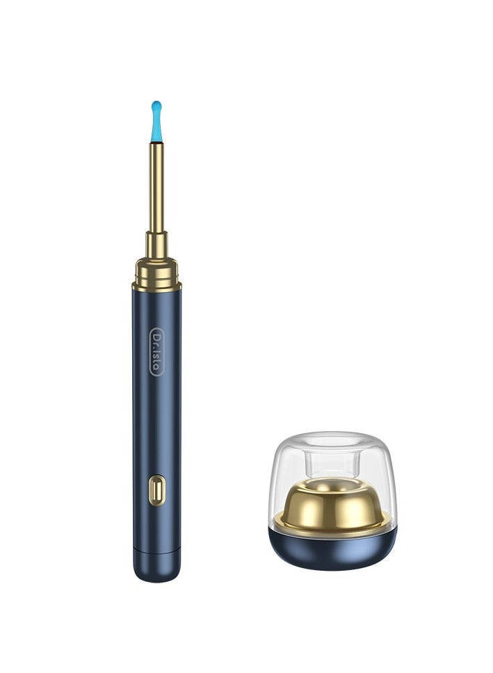 Dr. Isla P9 Intelligent Ear Pick with Camera Wireless WiFi Visual Ear Scoop Wax Cleaner Tool Bebird Wifi Smart Visual Ear Cleaner Wax Remover Endoscope Earpick Tool 500W High Precision Camera WIFI Android/IOS Connect Ear Cleaner Earwax Cleaner ( Blue )