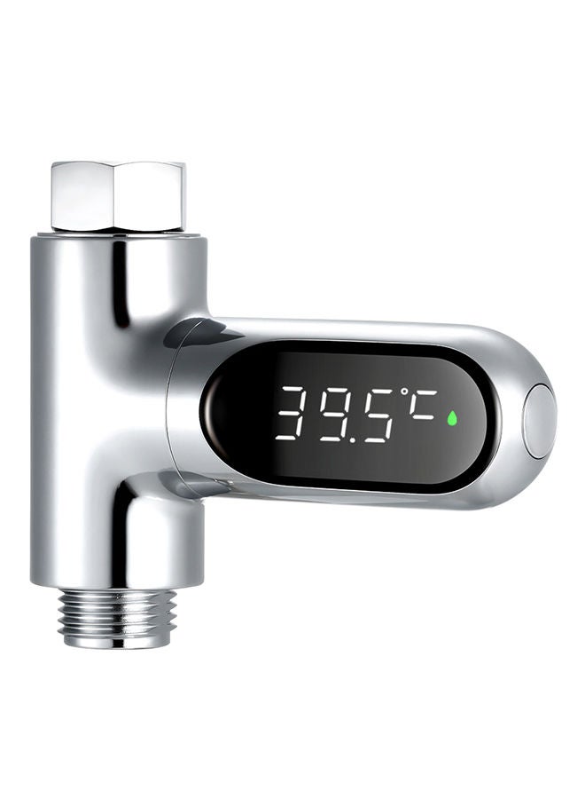 LED Digital Shower Temperature Display HC-1 Silver