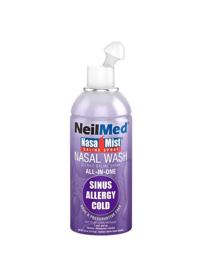 Nasamist All In One Multi Purpose Saline Spray, 6.3 Fl Oz