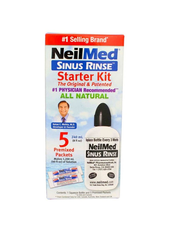 Sinus Rinse Starter Kit 1 Each (Pack Of 10)