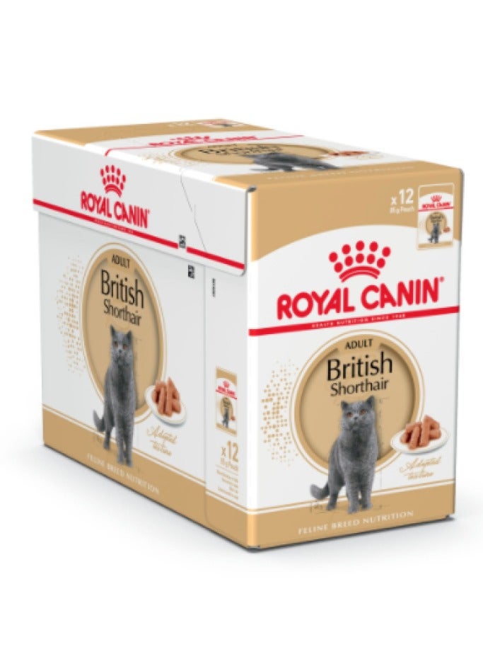 Feline Breed Nutrition British Shorthair WET FOOD - Pouches