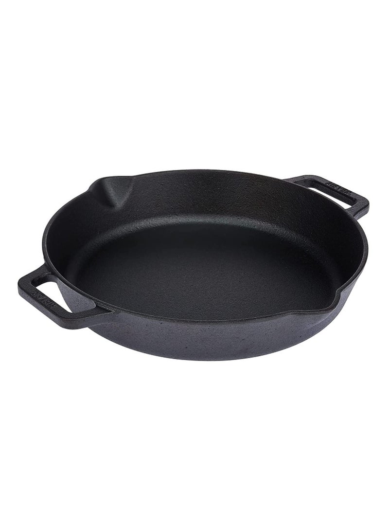 Meyer Cast Iron 26CM Frypan With 2 Side Handle | Cast iron Frypan | Skillet