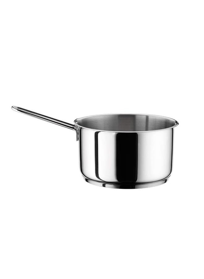 Hascevher Stainless Steel Milk Pot With Heat Resistant Steel Handle