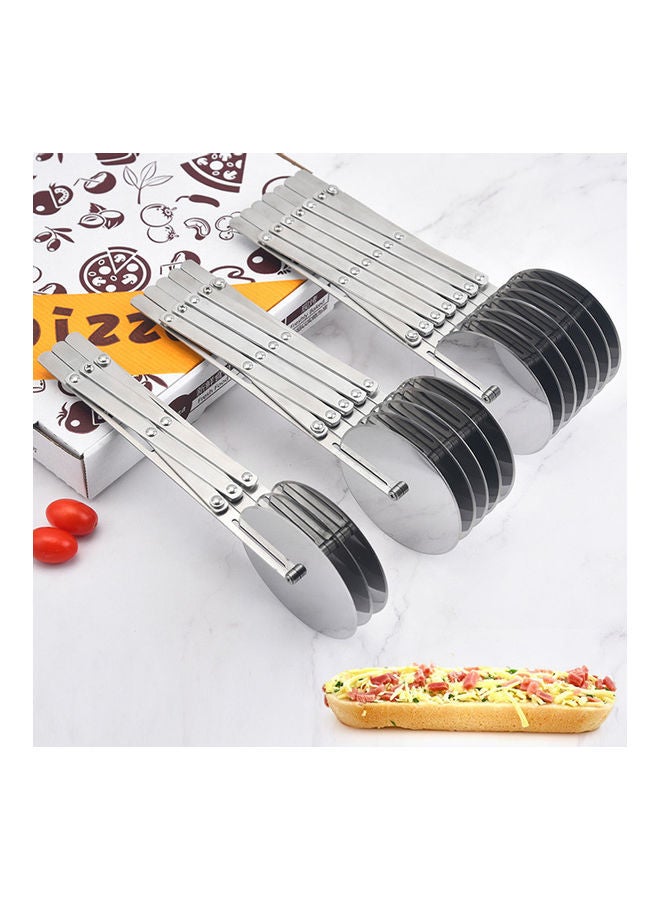 Expandable Pastry Cutter Silver 30.00 x 5.50 10.00cm