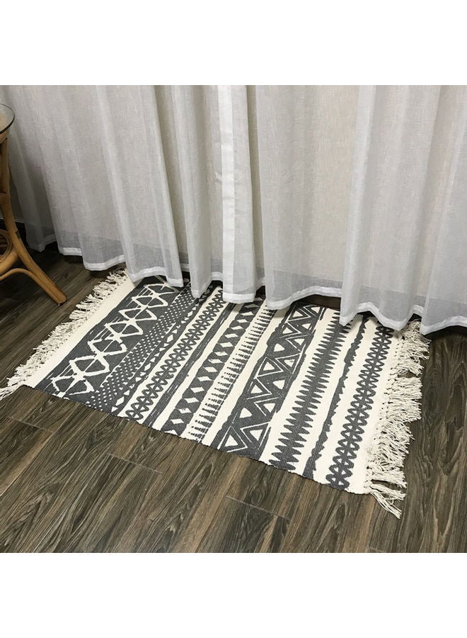 Printed Runner Black/Beige 60x130x1cm