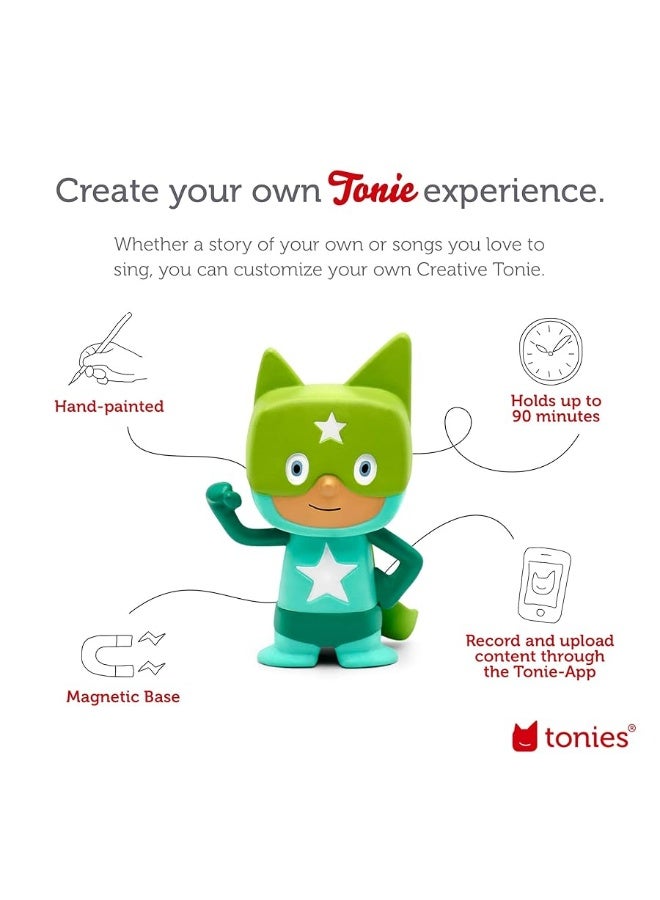 Tonies Superhero Creative Audio Character - Turquoise/Green