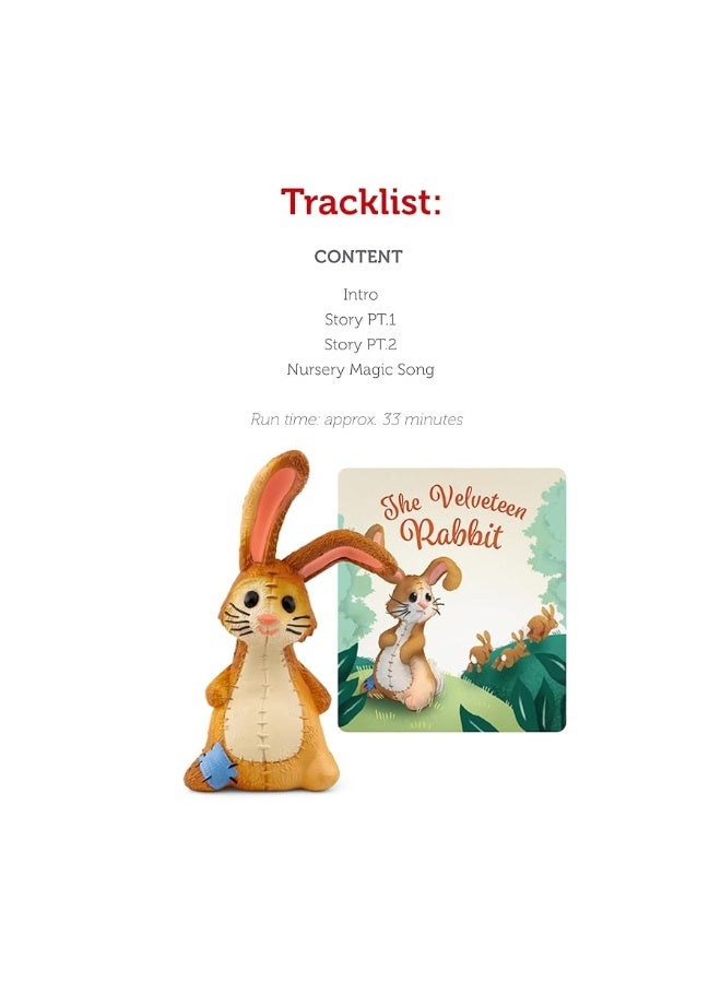 Tonies The Velveteen Rabbit Audio Play Character