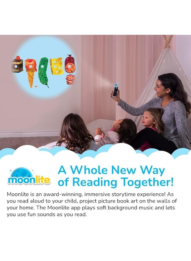 Moonlite Storytime Storybook Reels, 2 Story Set, The Little Engine That Could, Corduroy, Digital Stories for Projector, Toddler Early Learning Gifts for Kids Ages 12 Months and Up