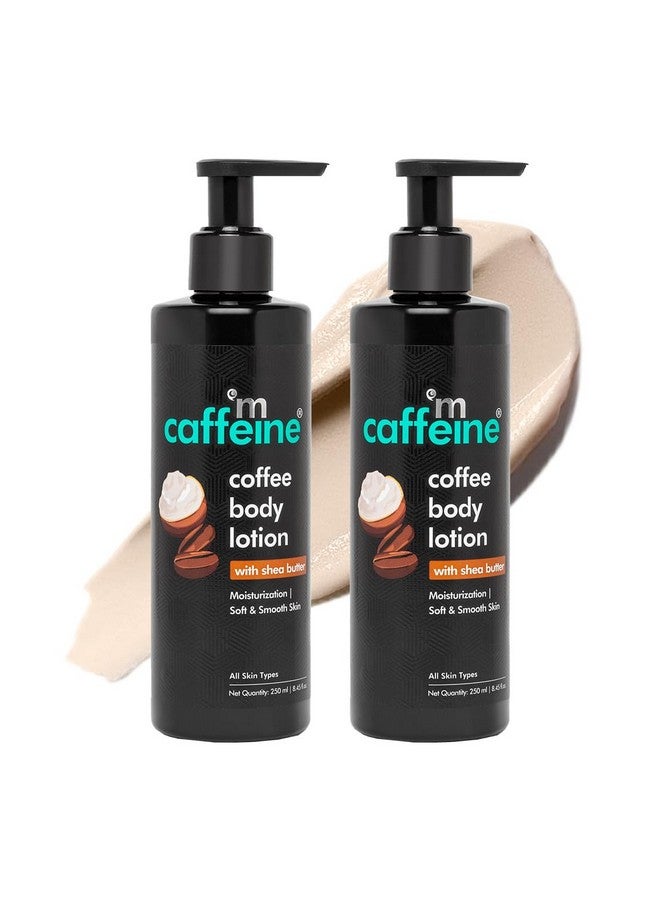 Coffee Body Lotion Value Pack Of 2 | Non-Greasy Lightweight Body Moisturizer For Women & Men | Body Lotion For Dry, Normal & Oily Skin (500Ml)