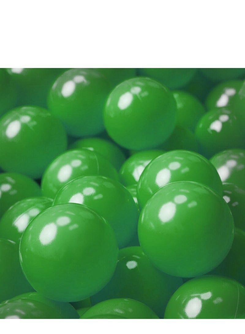 100-PieceVibrant Green Ocean Fun Balls Smooth Edges and Germ-Free Design Vibrant Colors Pool Ball Set