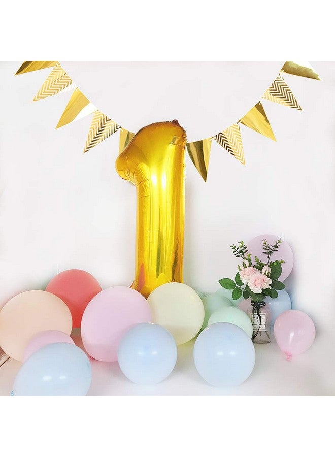 40 Inch Gold Large Numbers Balloon 0-9 Birthday Party Decorations,Foil Mylar Big Number Balloon Digital 2 For Birthday Party,Wedding, Bridal Shower Engagement Photo Shoot, Anniversary