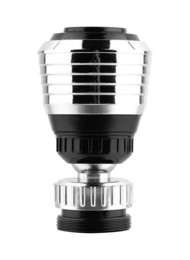 360 Degree Water Bubbler Swivel Head Silver/Black