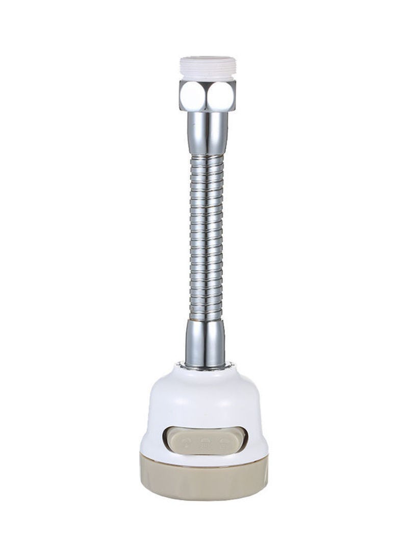 360° Movable Kitchen Tap Head White 9x5.5x5.5cm