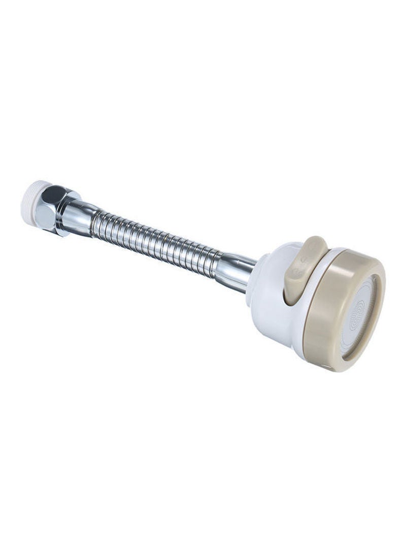 360° Movable Kitchen Tap Head White 9x5.5x5.5cm