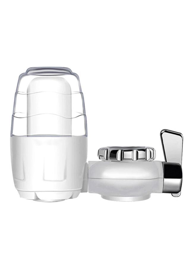 Plastic Faucet Water Filter White/Blue/Silver 15x11x5.5mm