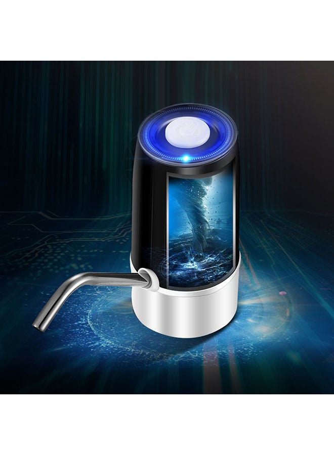 Usb Charging Drinking Water Pump For Home Office Black 16x7x7centimeter