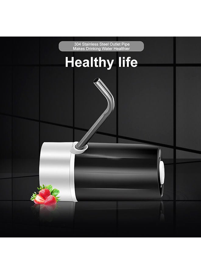 Usb Charging Drinking Water Pump For Home Office Black 16x7x7centimeter