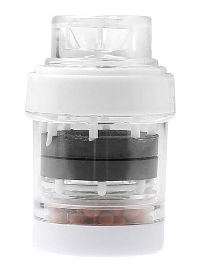Adjustable Water Purifier Faucet Filter Clear/Black/Brown